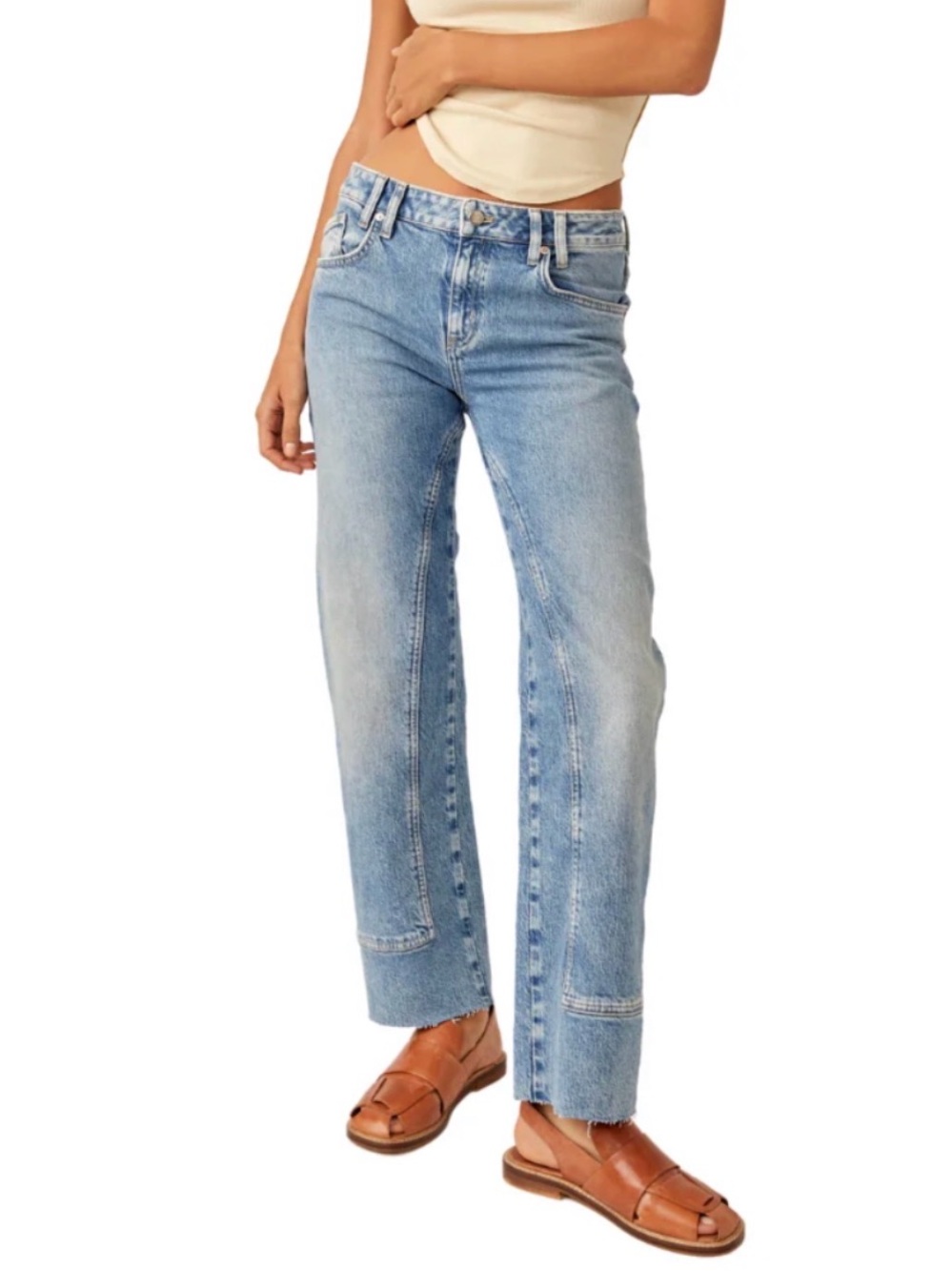 We The Free Risk Taker Straight Leg Jeans - Size 30